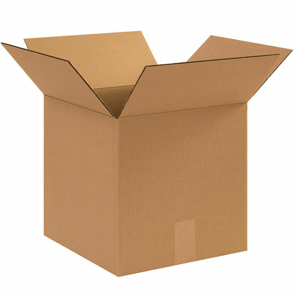 25 – 6 x 6 x 6 Corrugated Shipping Boxes Storage Cartons Moving Packing Box
