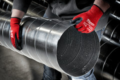 Milwaukee 48-22-8933B Cut Level A3 Nitrile Dipped Gloves, Touchscreen, S-2XL