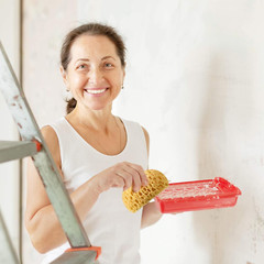2 Knockdown Texture Sponges, DIY Painting Tools for Drywall and Ceiling Repair