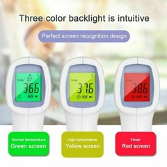 CE FDA Medical Grade NON-CONTACT Infrared Forehead Thermometer LCD Laser IR USA