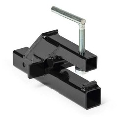 Titan Attachments Clamp-On Tractor Bucket Hitch Receiver Adapter, 2″ Receiver