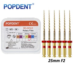 Dental Endo Rotary Files X-Pro Gold Taper NITI Endodontic Root Files POPDENT