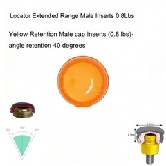 Dental fit Zest Locator Abutment Removable for STRAUMANN Tissue Level RN Implant