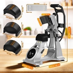 Digital Cap Hat Heat Press Transfer Sublimation Machine Automatic Double Heater