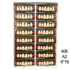 Dental Acrylic Denture Resin Teeth Upper Lower Full Set Shade A1/A2/A3 3/8/16 pd