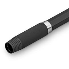 Kaweco Grip for Apple Pencil Textured Black Aluminum Octagonal Shape 10001582