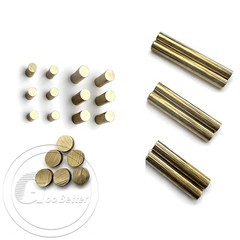 Ø 1mm 1.5mm 2mm 2.5mm 3mm – 6mm Metric Solid Brass Dowel Pins 2mm-15mm Length