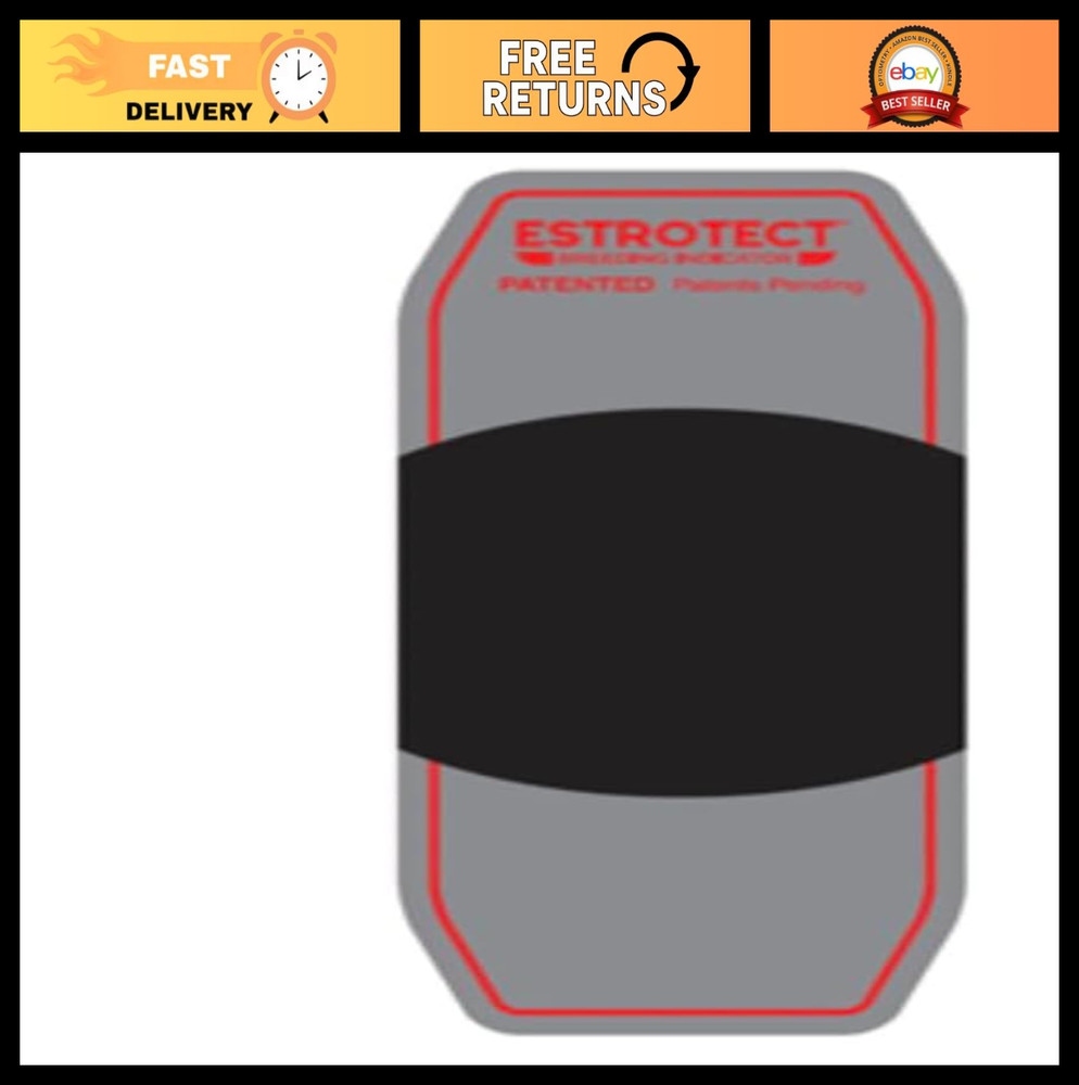 Heat Detector Stickers for Cattle – Pink Breeding Indicator, Multiple Pack Sizes