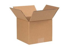 25 Pack Corrugated Kraft Shipping Boxes 7x7x6 Cardboard Mailer Packing Boxes