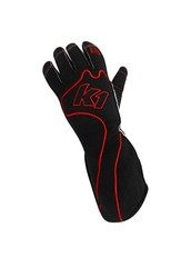 K1 Race Gear RS1 Reverse Stitch Kart Racing Gloves (Red/Black) – 13-RS1-R-L