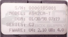 NEW SQUARE D AS42CM-T POWERLINK AS CONTROL MODULE, SER. C3