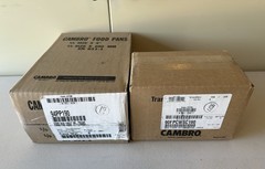 Lot of 6 Sets CAMBRO 1/9 size Food Pan 94PP190 & Food Pan Lid Cover 90PPCWSC190