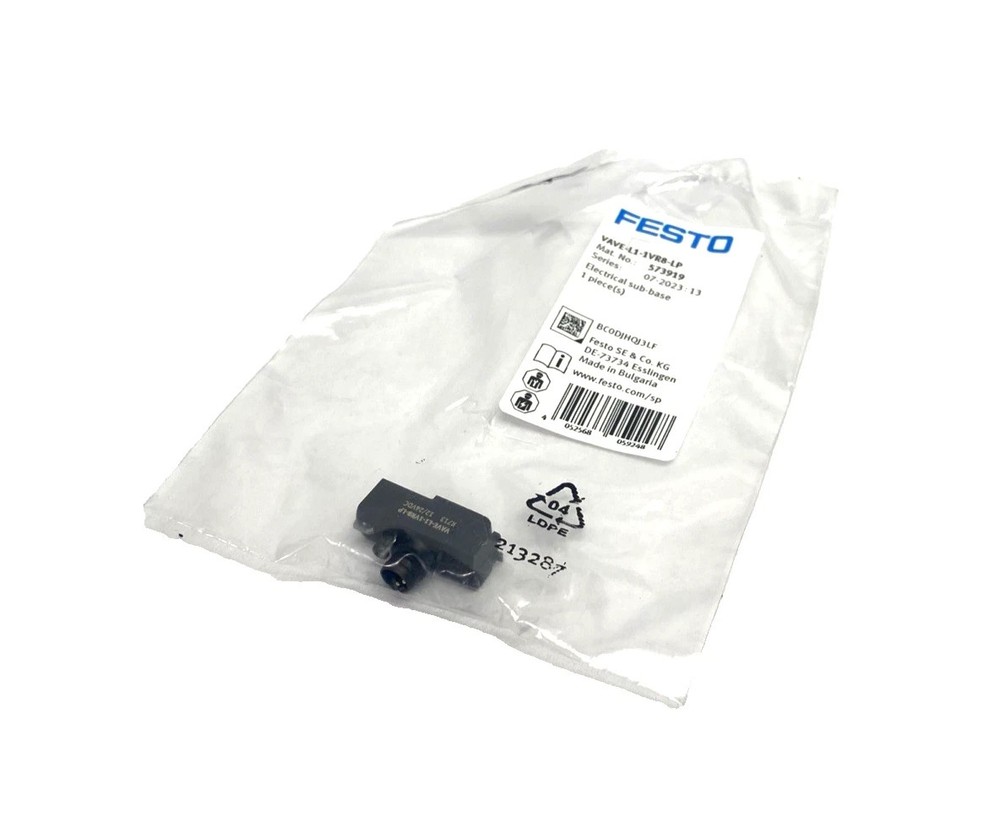 Festo VAVE-L1-1VR8-LP Electrical Sub-Base 573919