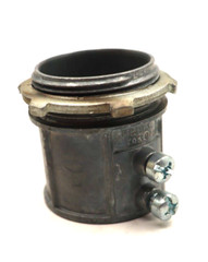 1-1/4 Inch Set-Screw Connector , Die Cast, Package of 5, New, Multiple Brands