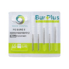 WAVE Dental Carbide Surgical Long Burs FG SURG Bur Oral Surgery FGOS Length 25mm