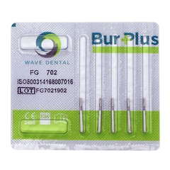Wave Dental Carbide Burs FG 169L 699 701 702 Taper Friction Grip for High Speed
