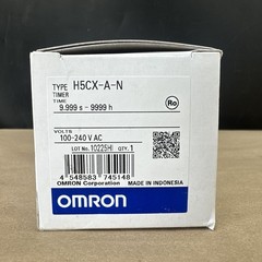 OMRON H5CX-A-N Timer Module 9.999s-9999h 100-240VAC || BRAND NEW – FAST SHIPPED!