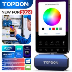 TOPDON TC001 Thermal Camera for Android & PC USB C 256×192 IR High Resolution