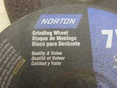 4pcs NORTON DC714M 7″ X 1/4″ X 7/8″ Grinding Disks