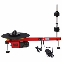 Electric Stretch Film Wrapping Machine 220V Semi-automatic Wrap-around Film Bale