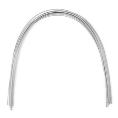 100PCS JMU Orthodontic NiTi Archwire Super Elastic Ovoid Rectangular Full Sizes