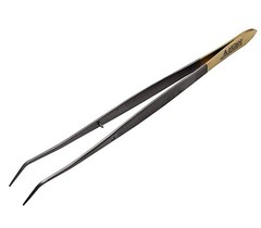 Meriam College Angular Tweezers with Serrated Tip ARTMAN