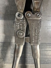 National Telephone Supply Co. Nicropress 51-PEACH Manual Swaging Tool. ID #6