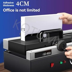 Large Electric Hot-Melt Glue Book Binding Machine (Desktop Model)