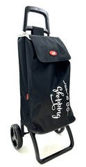 NWT Large Capacity Light Weight Wheeled Shopping Trolley Push Cart Laundry Bag