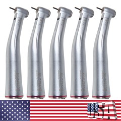 5X 1:5 Dental Electric Fiber Optic LED Contra Angle Handpiece Fit Sirona NSK NEW