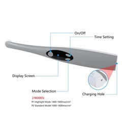 Dental Cordless Led Curing Light 3 Second iLED Cure Lamp Woodpecker DTE Style