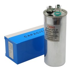 Dual Run AC Capacitor 40+5 MFD µF 370-440VAC 50/60Hz 5% HVAC – 6Pack