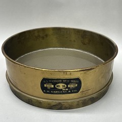 E.H. Sargent #10 12” Brass 0.0787″ USA Standard Testing Sieve 2.0mm /2000µm ASTM