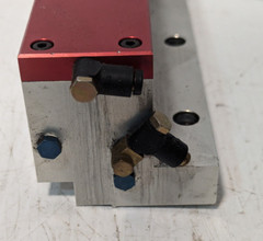 Lot of 6: Custom Part, pneumatic,frictionless,linear,slide,glide?