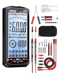 Digital Multimeter Voltmeter Tester TRMS 6000 Counts Rechargeable Auto Ranging