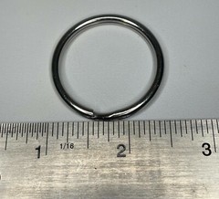 1″ – 2″ (25mm-50mm) 304 Stainless Steel Split Rings, Key Rings – 4 pieces