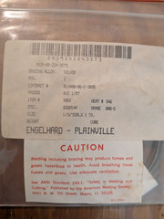 Engelhard BAg-5 45% Silver Brazing Alloy 1 Troy Oz Coil 1/16″ NOS QQ-B-654A