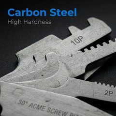 T Thread Pitch Gauge, T Shaped Trapezoidal Thread Gauge Setting Template Thre…