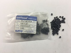 (25 PIECE LOT) NAS1130-04L20D, 2TLC-04C-0224, 4-40 Wire Thread Insert L=0.224in