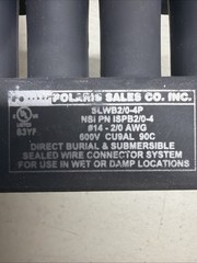 NSI ISPB2/0-4P POLARIS 2/0-#14 2-PORT Direct Burial & Submersible SLWB2/0-4P