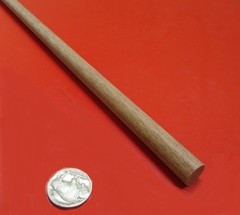 Phenolic Micarta CE Canvas Rods .500 (1/2″) Diameter x 12″ Long