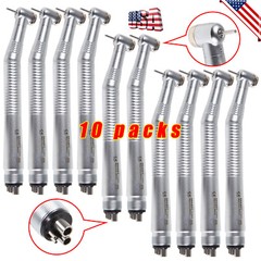 10 Pcs Seasky NSK PANA MAX Style Dental High Speed Turbine Handpiece Push 4Holes