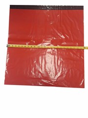 50 24×24 Red Poly Mailer Plastic Shipping Bag Envelopes Polybags Polymailer