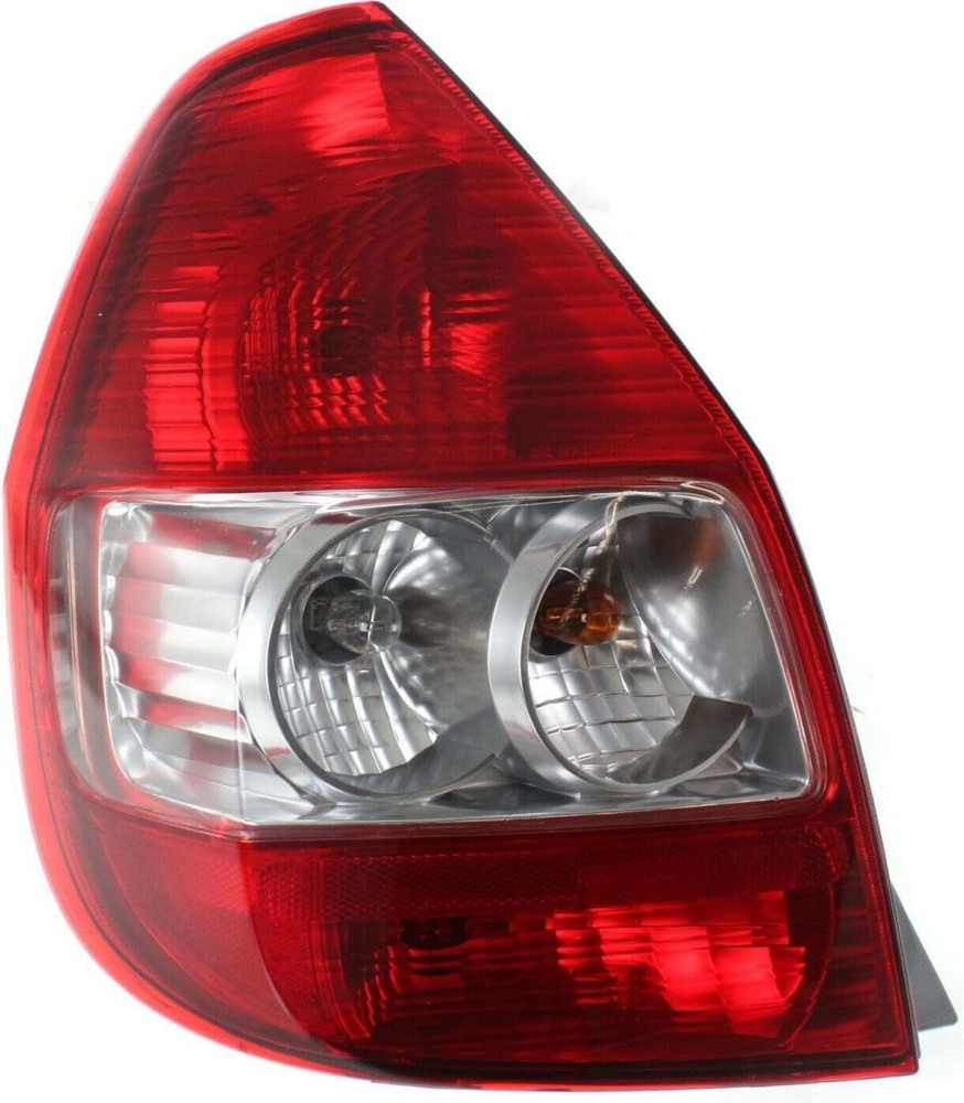 Halogen Tail Light Left Clear Red Lens Honda Fit Base Sport 07-08 33551SLNA01
