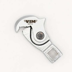 VIM Tools SCF14 0.25 in. Drive Spring-Loaded Crowfoot Wrench, Silver