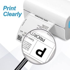 500x Fanfold Direct Thermal Shipping Labels for Zebra & Rollo Printers 4″ x 6″
