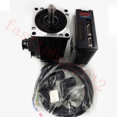 AC Servo Motor 600W 2NM Servo Motor+Servo Driver 220V +Encoder&Power Cable CNC