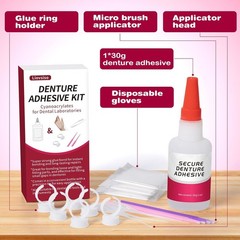 1 oz Professional Dental Glue – Instant Adhesive for Denture Repairs and Gaps