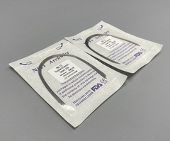 100Pcs Dental Orthodontic Super Elastic Niti Arch Wire Round Natural Form USA