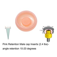 Dental Ti Abutment Healing Straight ZEST Locator Osstem Hiossen ET Lab Analog